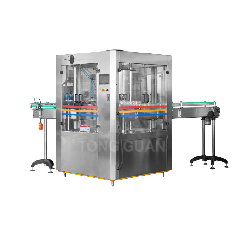 四頭易拉罐封口機(jī) 4 heads can sealing machine